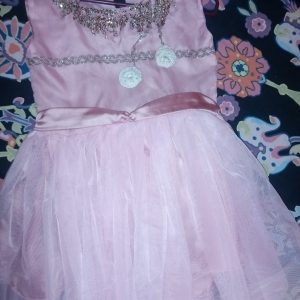 Pink color frock